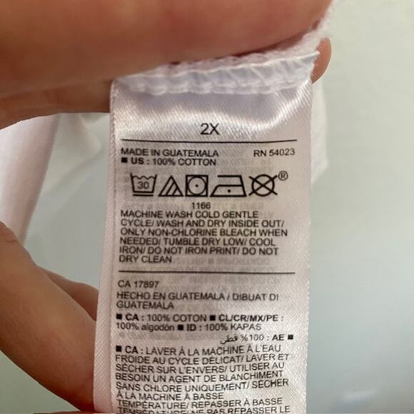 Old Navy The Easy Tee MERRY Christmas Tree Graphic Match the Fam! Men's 2X NWOT - Picture 4 of 6